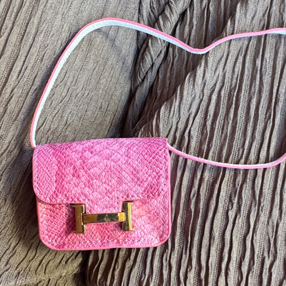 Pink   Bag  charm